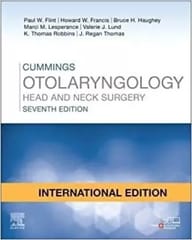 Cummings Otolaryngology Head and Neck Surgery 3 Volumes Set 7th International Edition 2021