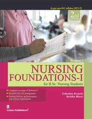 Nursing Foundation-1 for B. SC. Nursing Students 2nd Edition 2022 by Celestina Francis