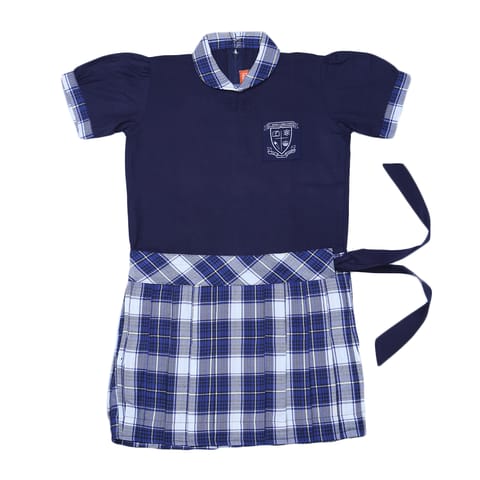 Frock With Checks (Std. 1st to 4th)