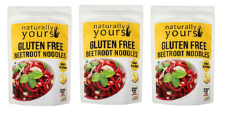 Naturally Yours Gluten Free Beetroot Noodles 100G (Pack of 3)