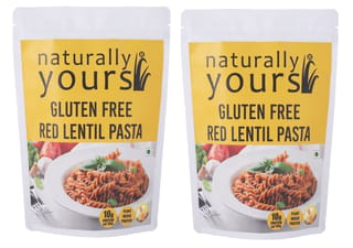 Naturally Yours Red Lentil Pasta 200g (Pack of 2)