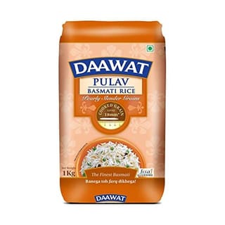 Daawat Pulav Basmati Rice 1kg